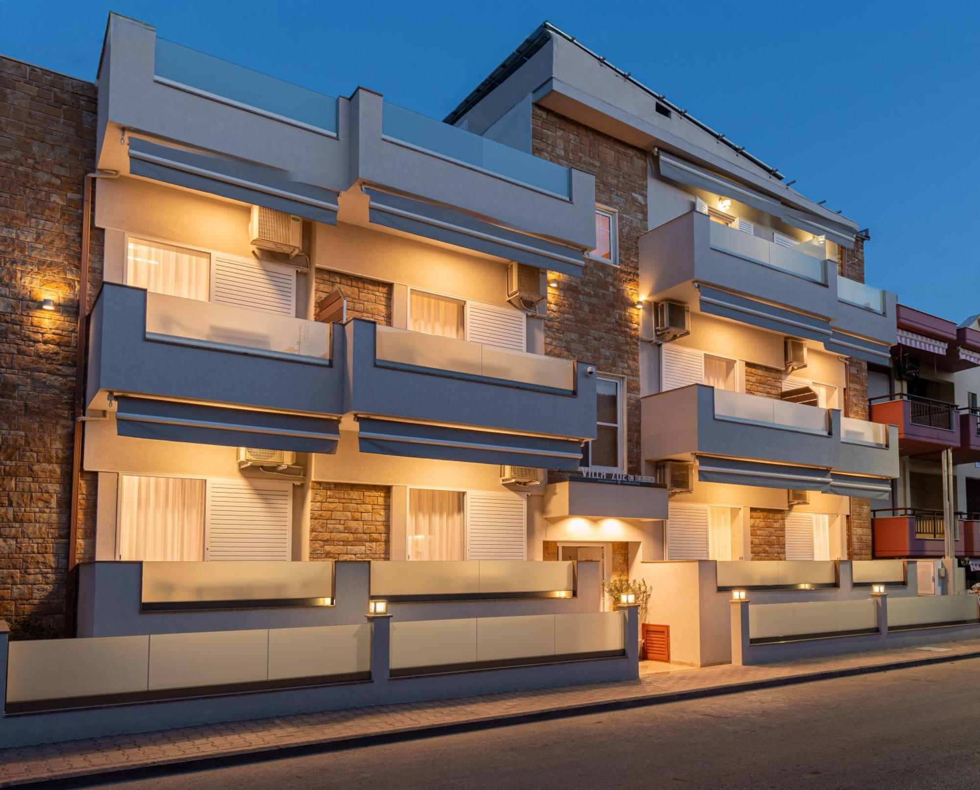 Villa Zoe On The Beach Сарті Екстер'єр фото